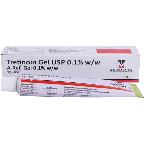 0.1% w/w A-Ret 0.1% w/w Tretinoin USP Gel