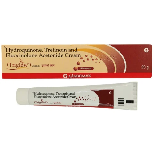 Triglow Hydroquinone, Tretinoin and Fluocinolone Acetonide Cream