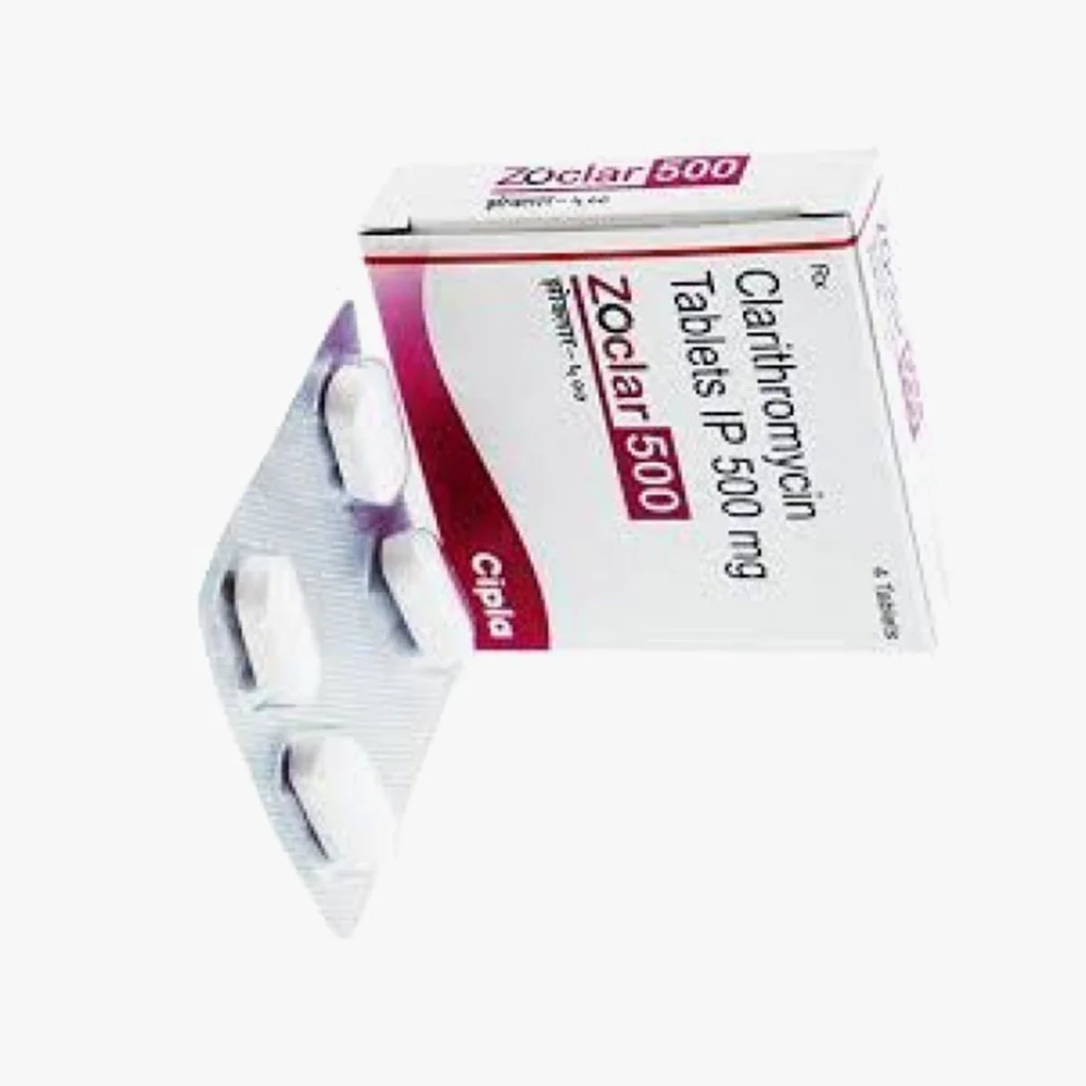 500 mg Zoclar 500 Clarithromycin IP Tablets
