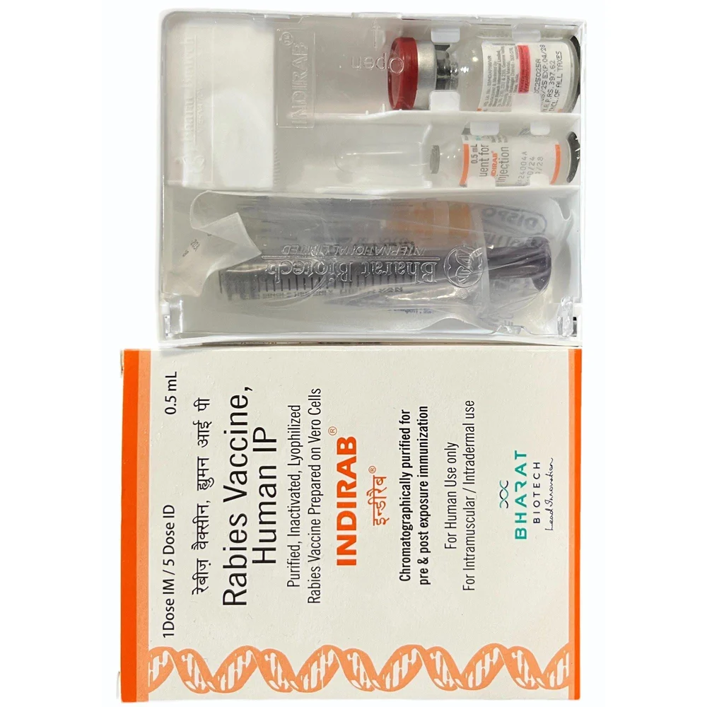 INDIRAB Rabies Vaccine Human IP