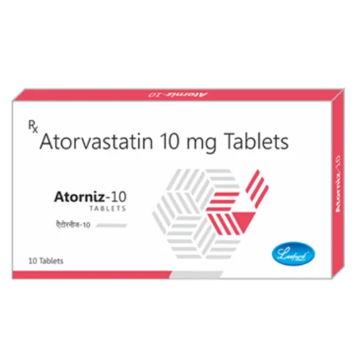 10 mg Atorniz-10 Atorvastatin Tablets