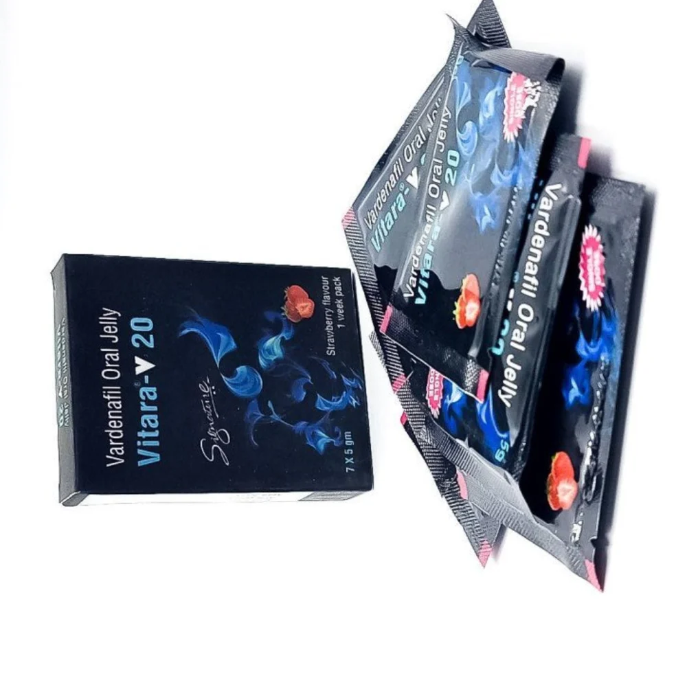 20 mg Vitara-V 20 Vardenafil Oral Jelly