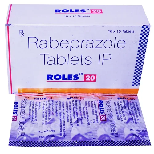 20 mg ROLES 20 Rabeprazole IP Tablets