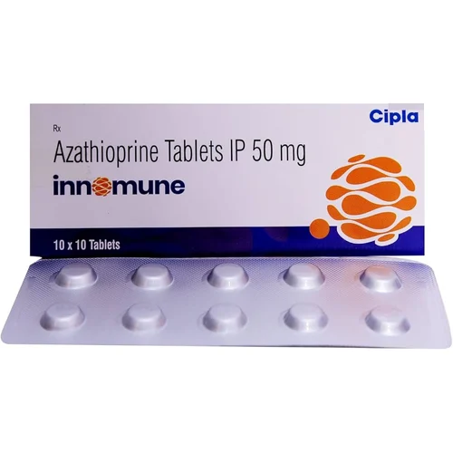 50 mg innomune Azathioprine IP Tablets