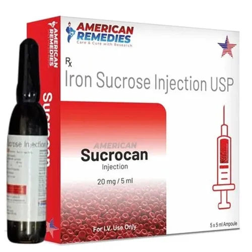 20 mg Sucrocan Iron Sucrose USP Injection