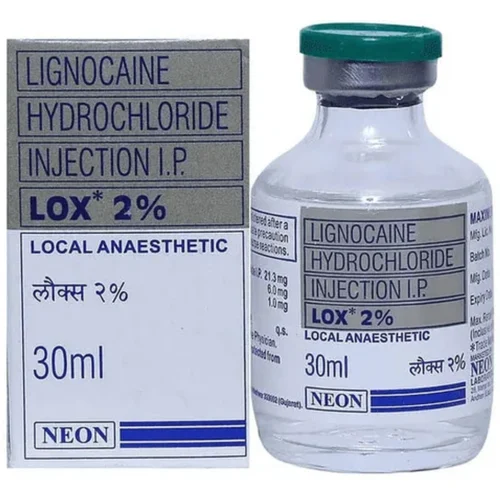 2% LOX 2% LIGNOCAINE HYDROCHLORIDE I.P. INJECTION