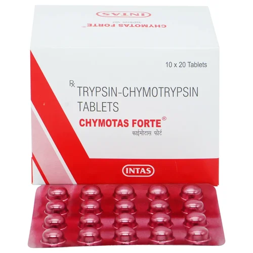CHYMOTAS FORTE TRYPSIN-CHYMOTRYPSIN TABLETS