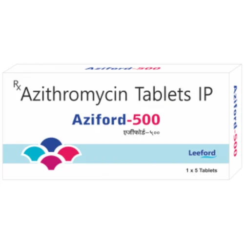 500 mg Aziford-500 Azithromycin IP Tablets