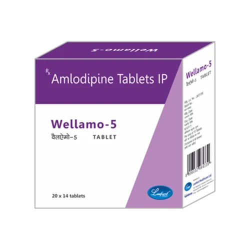 5 mg Wellamo-5 Amlodipine IP Tablets