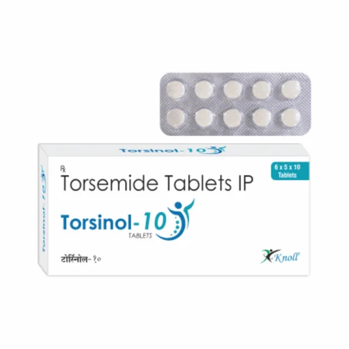 10 mg Torsinol-10 Torsemide IP Tablets