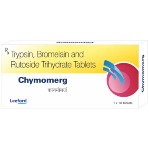 Chymomerg Trypsin, Bromelain and Rutoside Trihydrate Tablets
