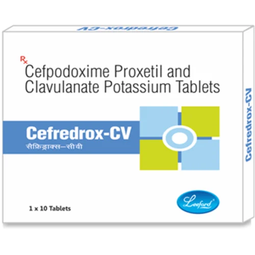 Cefredrox-CV Cefpodoxime Proxetil and Clavulanate Potassium Tablets