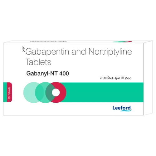 400 mg Gabanyl-NT 400 Gabapentin and Nortriptyline Tablets